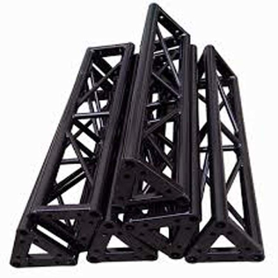 Exhibition Lighting Triangle Bolt Truss Electric Galvanized Portable