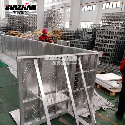 Aluminum Flood Barrier Retractable Gate Barrier
