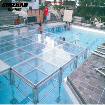 Wedding Aluminum Stage Platform Acrylic Event Stage Height Adjustable