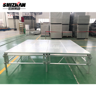 Acrylic Board Glass Stage Lights Layer Alloy Truss For Event