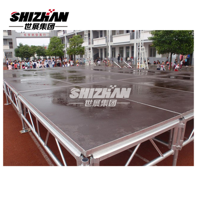 Indoor Aluminum Alloy Concert Stage Platform Speech Podium For Show Festival