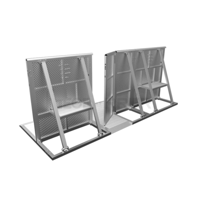 Event High Barrier TUV EN 1090 Aluminum Crowd Barrier Reliable