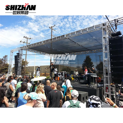 Electric Galvanized Aluminum Lighting Truss System For Outdoor Event