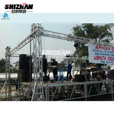 Aluminum Alloy Portable Lighting Truss CE SGS TUV ISO9001 ROHS Certificated