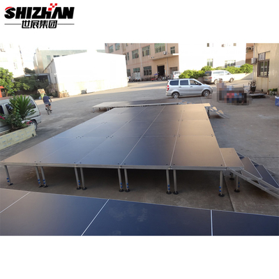 TUV Certificate Durable 4 Legs Portable Stage Platforms Event Alloy Stage