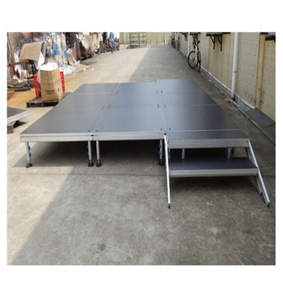 TUV Certificate Durable 4 Legs Portable Stage Platforms Event Alloy Stage