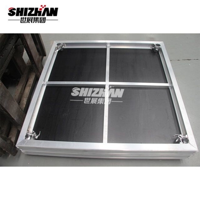 Outdoor Portable and Lightweight Aluminum Stage Platforms Load bearing Safety 1.22x1.22m 11m