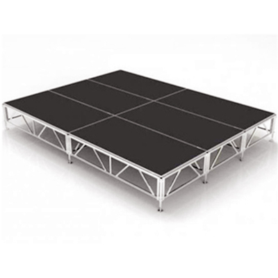 Movable stage platform Concert Wooden Portable Stage Stairs