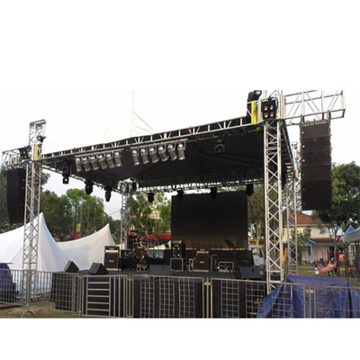 Lighting Alloy 6082 Square Truss Exhibition Alloy 6061 Truss Lifting System Event