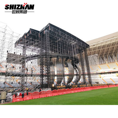 LED Ball Heavy Duty Truss 85 Ton Loading Capacity Aluminium Stage Truss Structure