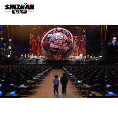 LED Ball Heavy Duty Truss 85 Ton Loading Capacity Aluminium Stage Truss Structure