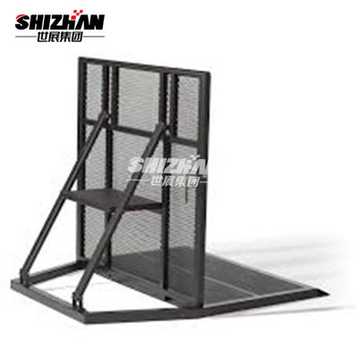 Folding Steel Concert Crowd Control Barriers With Gate Can Across People