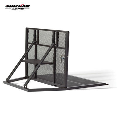 Temporary Aluminum Crowd Control Barriers Folding Packing Barricade At Concert