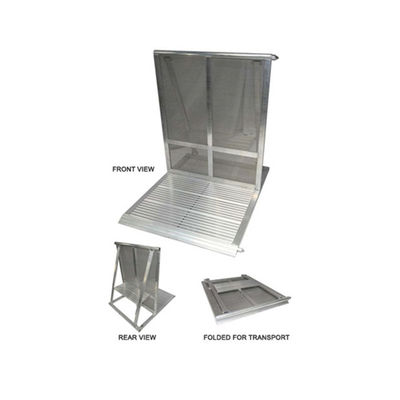 Folding 	Concert Crowd Control Barriers Potable Aluminum Safety Garden Construction