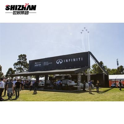 Outdoor Performance Aluminium Lighting Truss Display Round Stage Platform