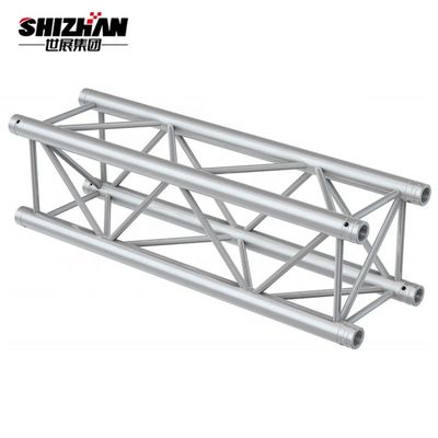 Powder Coated Durable Black Aluminum Lighting Tower Truss For Display