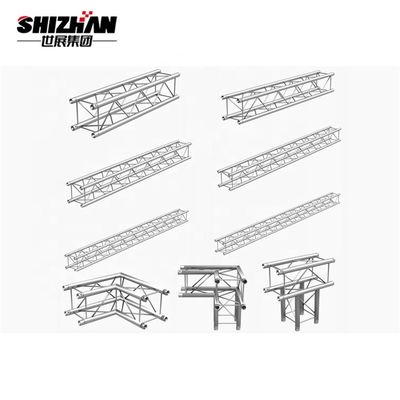 Powder Coated Durable Black Aluminum Lighting Tower Truss For Display