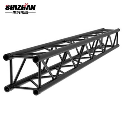 Powder Coated Durable Black Aluminum Lighting Tower Truss For Display