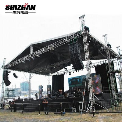 Concert  Wedding Event Stage 290*290mm Aluminum Portable Stage Truss