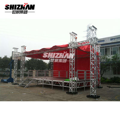 Lighting Aluminum Truss Display For Concert Booth Stand