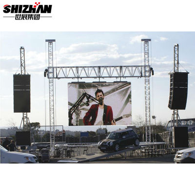 Exhibition Lighting Triangle Bolt Truss Electric Galvanized Portable