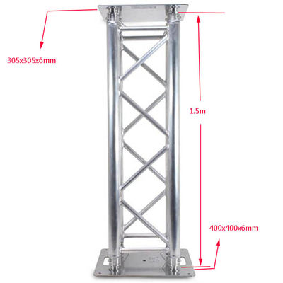 Manufacturer Price Aluminum Portable Truss Bolt Tube Exhibition Truss