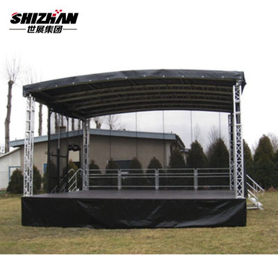 Aluminum Frame Stage Light Truss DJ Booth Structure Event Spigot 520*760mm