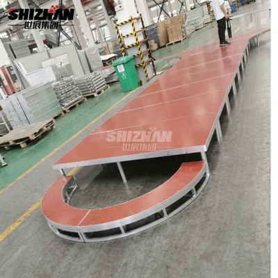 low cost  manual linear marriage decoration stage