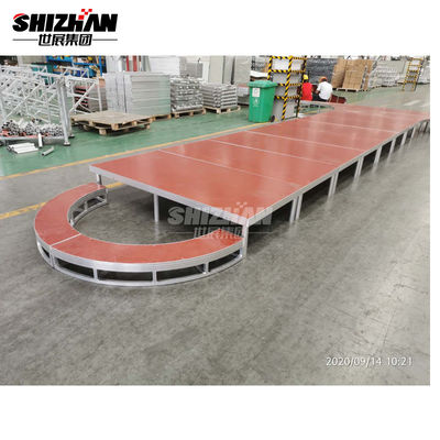 low cost  manual linear marriage decoration stage
