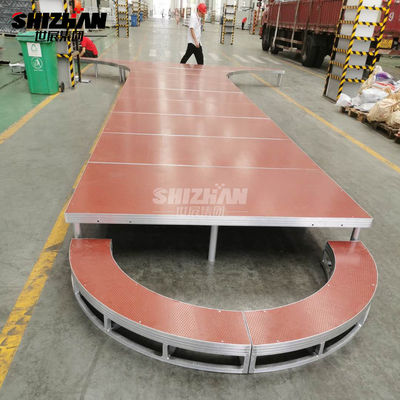 low cost  manual linear marriage decoration stage