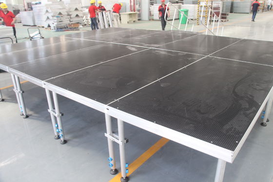 portable mobile aluminium wedding event concert lazer stage structure