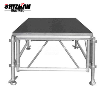 Music Stage Platform Adjustable Legs Outdoor Aluminum Stage Frame