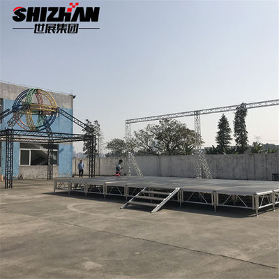 Aluminum fast install led strobe light  portable Smart Mobile Stages for Sale