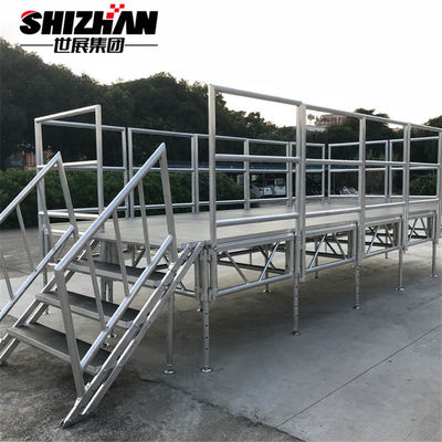 Aluminum fast install led strobe light  portable Smart Mobile Stages for Sale