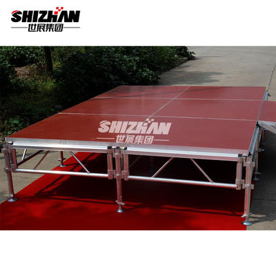 TUV certificated Adjustable Portable Platform Fashion Party Concert Aluminum Stages