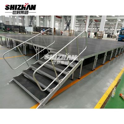 Custom Aluminum Lighting Platform Stage Roof Truss System Outdoor Stage Platform