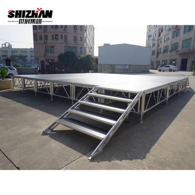Outdoor Portable Aluminum Stage Platforms 1.22*2.44m Easy Install