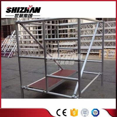 OEM Catwalk Aluminium Mobile Scaffoldtower Cold Galvanization