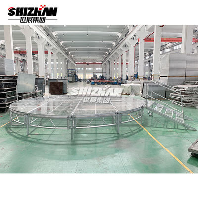 Outdoor Indoor Fashion Show Wedding Aluminum Stage Platform Acrylic Event