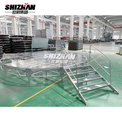 Outdoor Indoor Fashion Show Wedding Aluminum Stage Platform Acrylic Event
