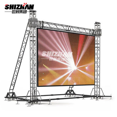 LED Wall Screen Light Truss Stand Triangular Aluminum Truss For Fashion Show