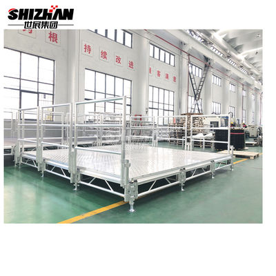Wedding Event Assembly Aluminium Stage Platforms 1.22x2.44m