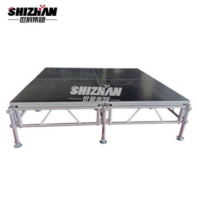 Outdoor Concerts Entertainment Aluminum Stage Platforms Easy Assemble