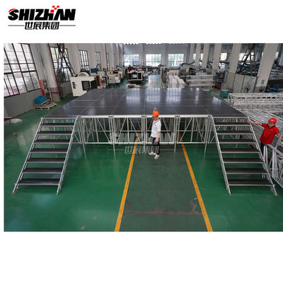 Outdoor Concerts Entertainment Aluminum Stage Platforms Easy Assemble