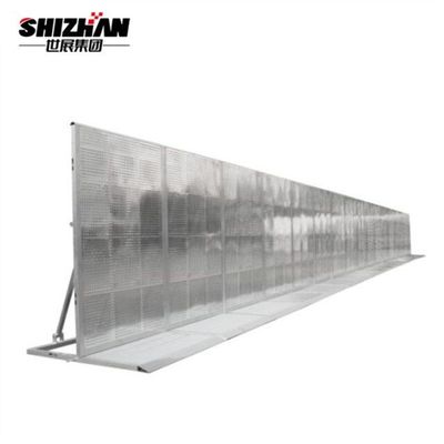 Aluminum Alloy 6061-T6 Concert Stage Barriers Folding Crowd Control