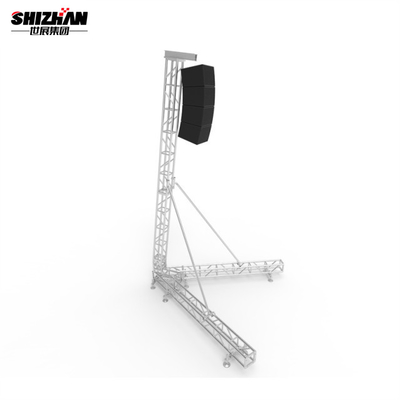 Aluminum Line Array Speaker Truss Stand Mini Tower Aluminum Truss