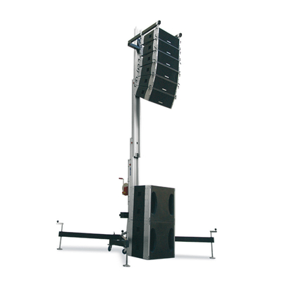 Tuv certificated line array speaker truss stand aluminum for sale