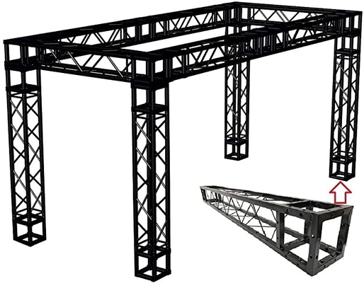 Stage Light Square Bolt Truss Manufactures Aluminum Bolt Truss 3m 4m 5m