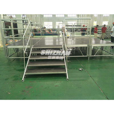 Indoor Aluminum Alloy Concert Stage Platform Speech Podium For Show Festival