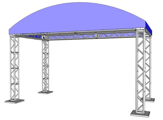 Aluminum Alloy Outdoor Sound and Lights Truss Display
